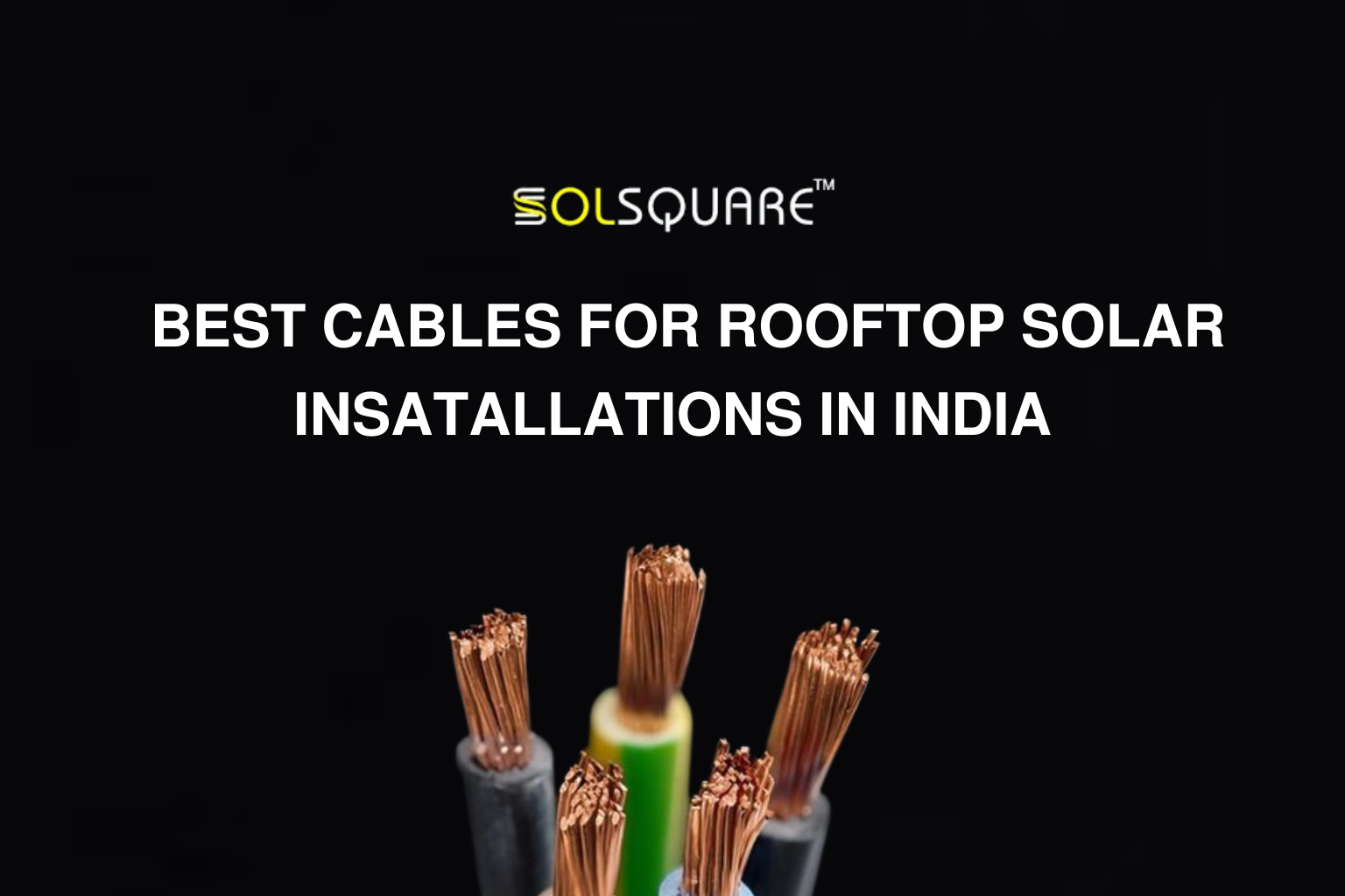 best solsquare multicore solar cables